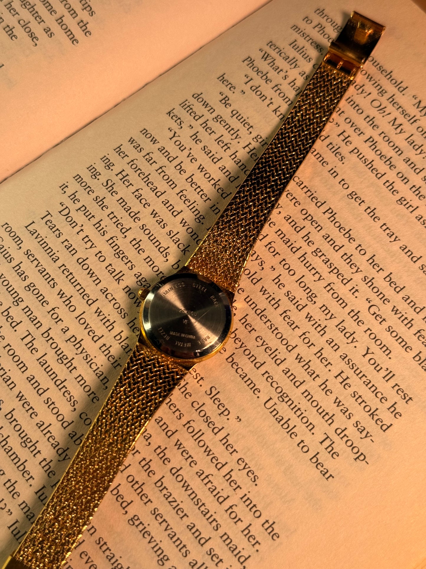 Ingersoll Golden Tone Quartz Ladies Watch