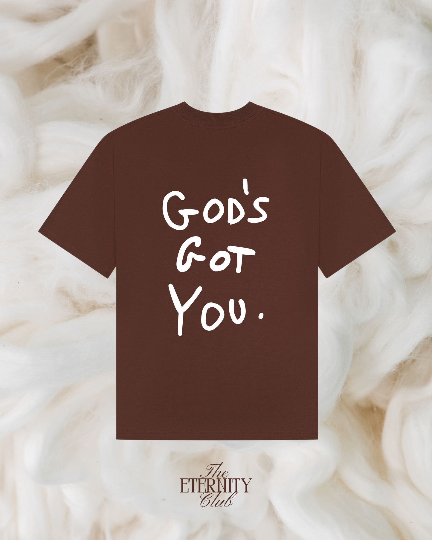 GOD'S GOT ME / YOU - Handwritten - Oversized Tee