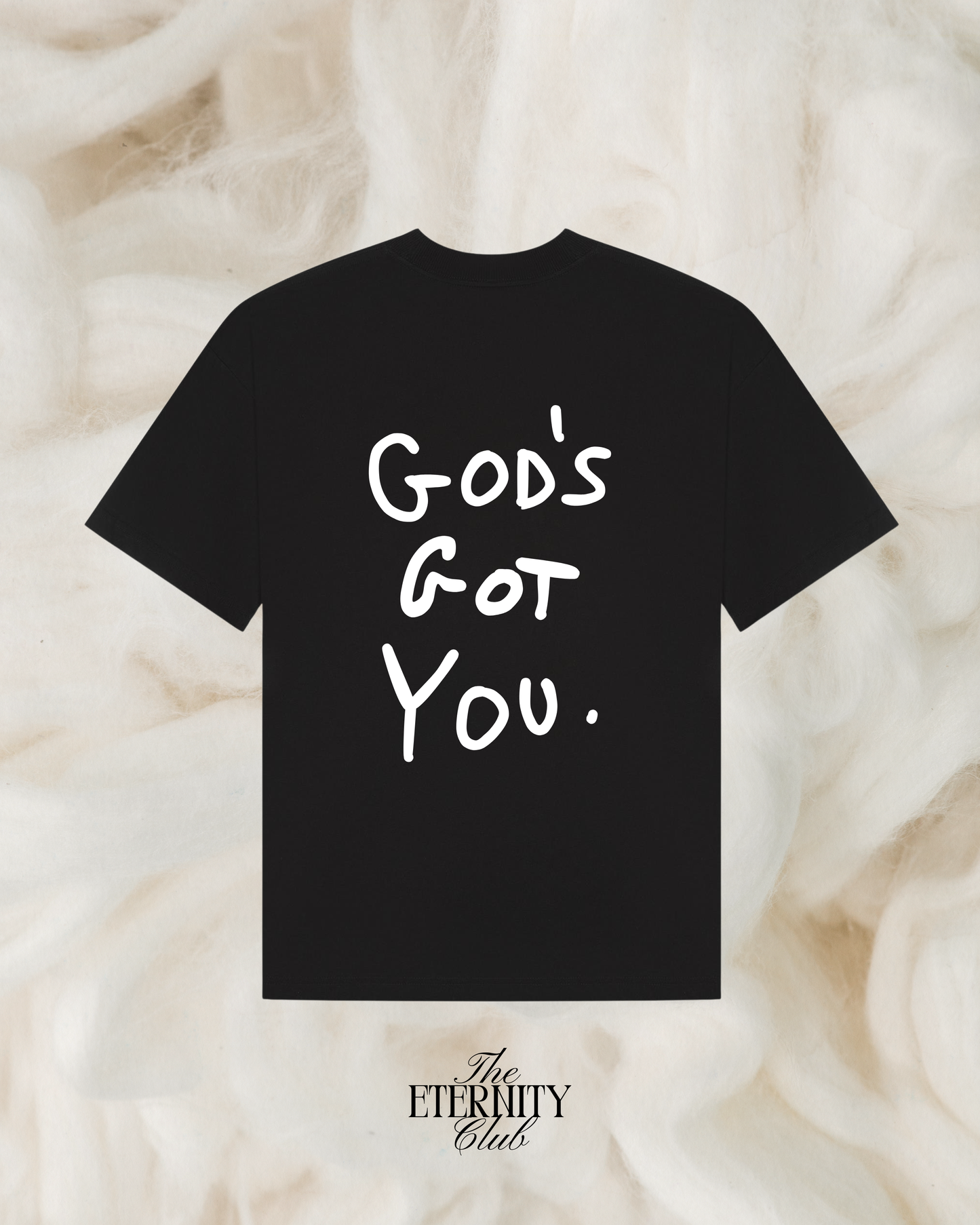GOD'S GOT ME / YOU - Handwritten - Oversized Tee
