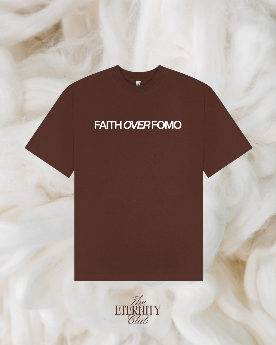 FAITH OVER FOMO - Oversized Tee
