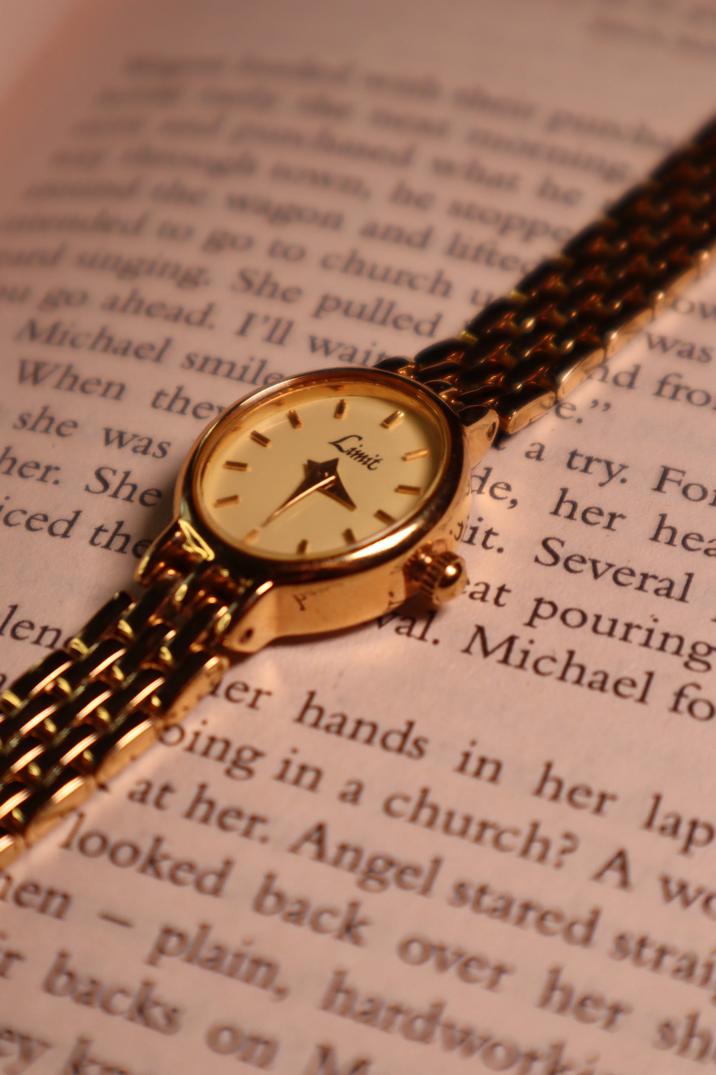 Limit Golden Tone Watch