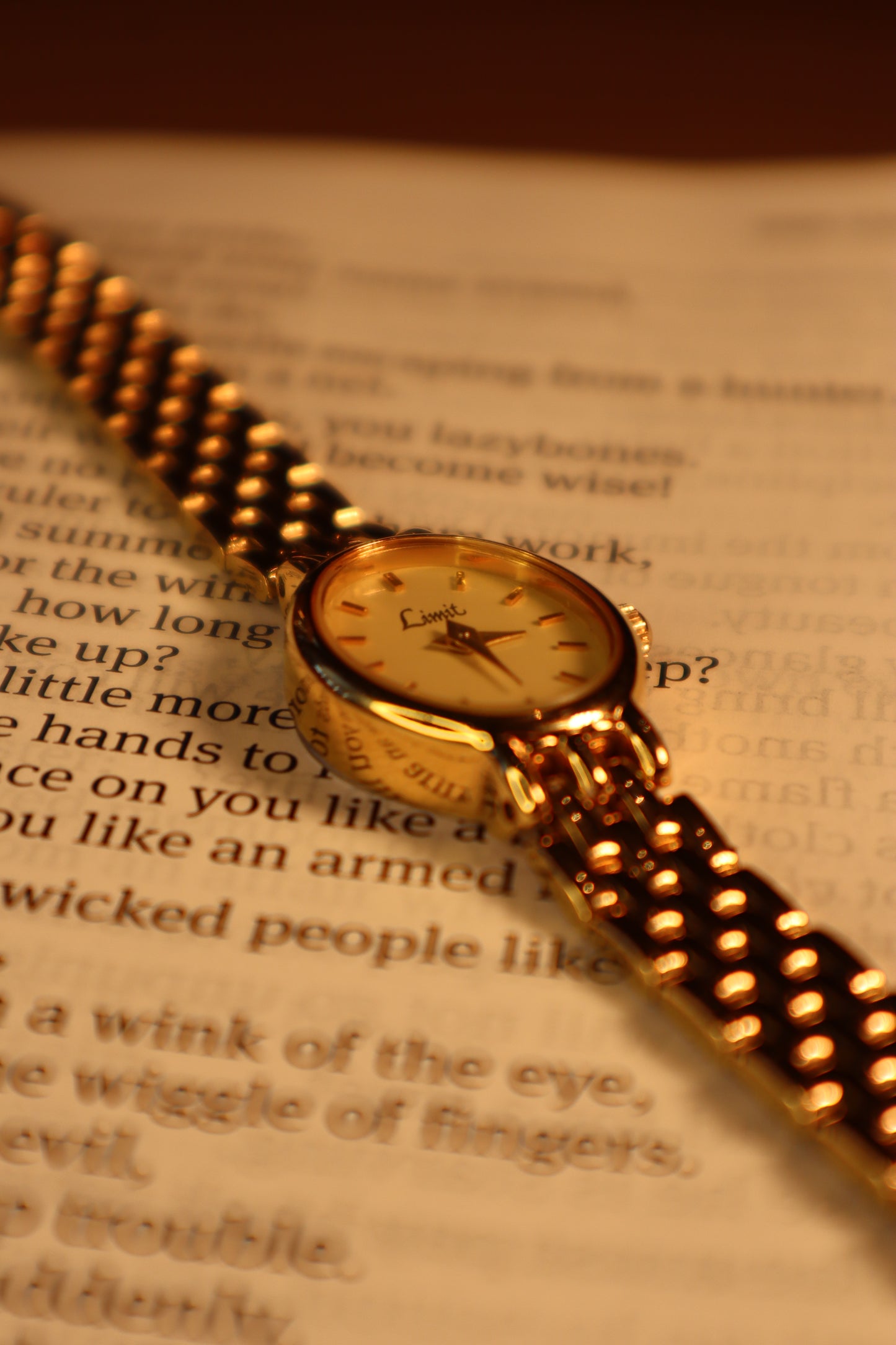 Limit Golden Tone Watch